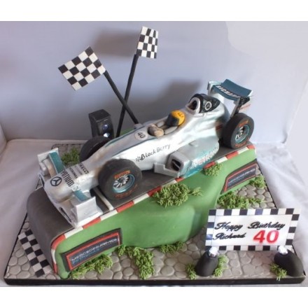 Торт "Лучший гоночный автомобиль"
