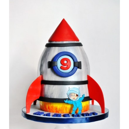 Детский торт "Космическая ракета"