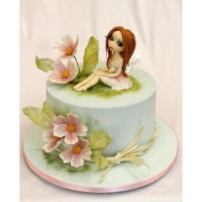 Детский торт "Очень красивая фея"