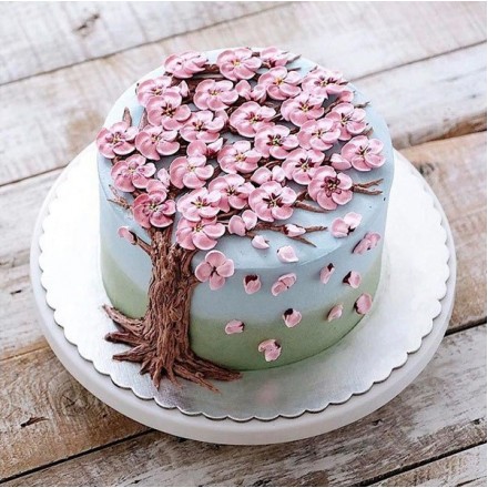 Торт "Цветущее дерево"